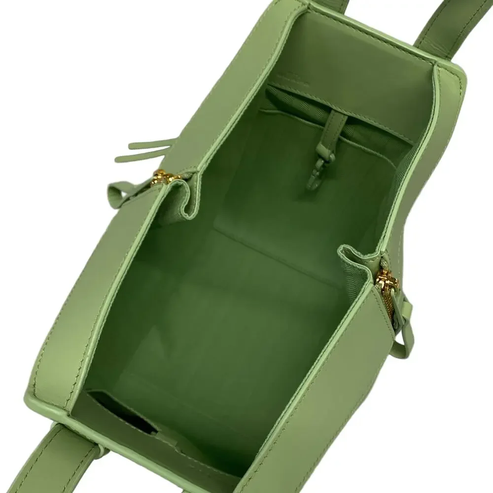Loewe Hammock Compact Handbag A538H13X07 Lime Green Glaze (Light Green)